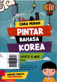 Cara Mudah Pintar Bahasa Korea