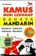 Kamus Mini Lengkap Bahasa Mandarin-Indonesia