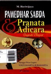 Pamedhar Sabda & Pranata Adicara Gagrak Anyar