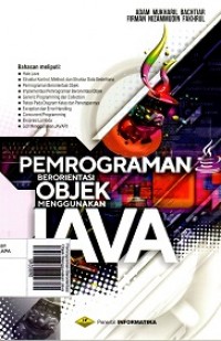 Pemrograman Berorientasi Objek Menggunakan Java