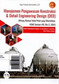 Manajeman Pengawasan Konstruksi & Detail Engineering Design (DED)