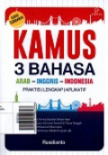 Kamus 3 Bahasa Arab-Inggris...